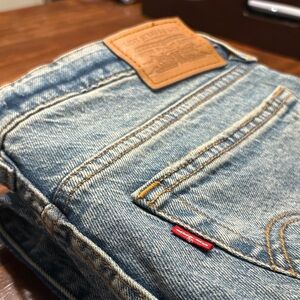 Levi's Blue Wedgie Boot Cut Jeans
